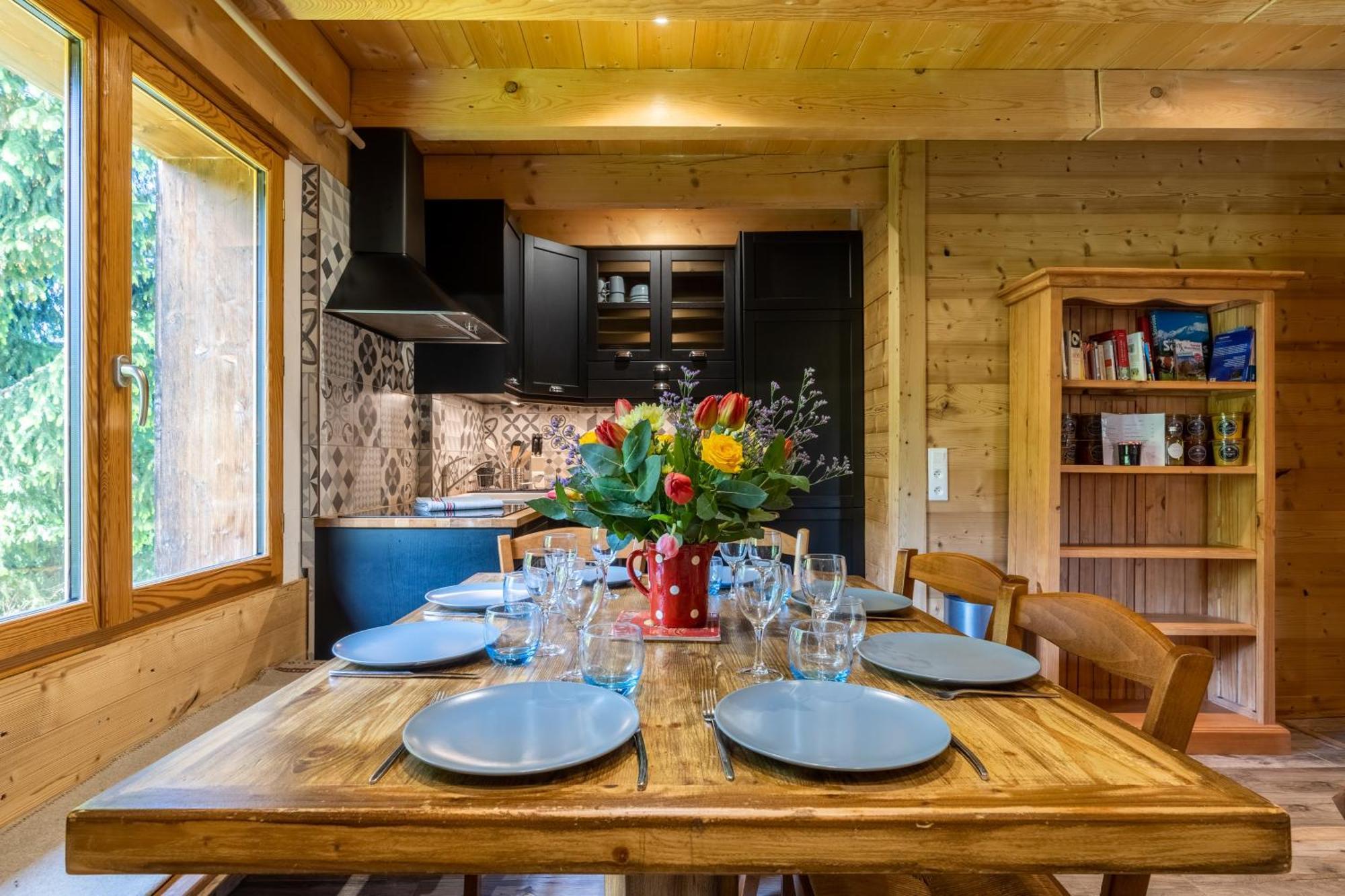 Chalet D'En O Les Clefs الغرفة الصورة