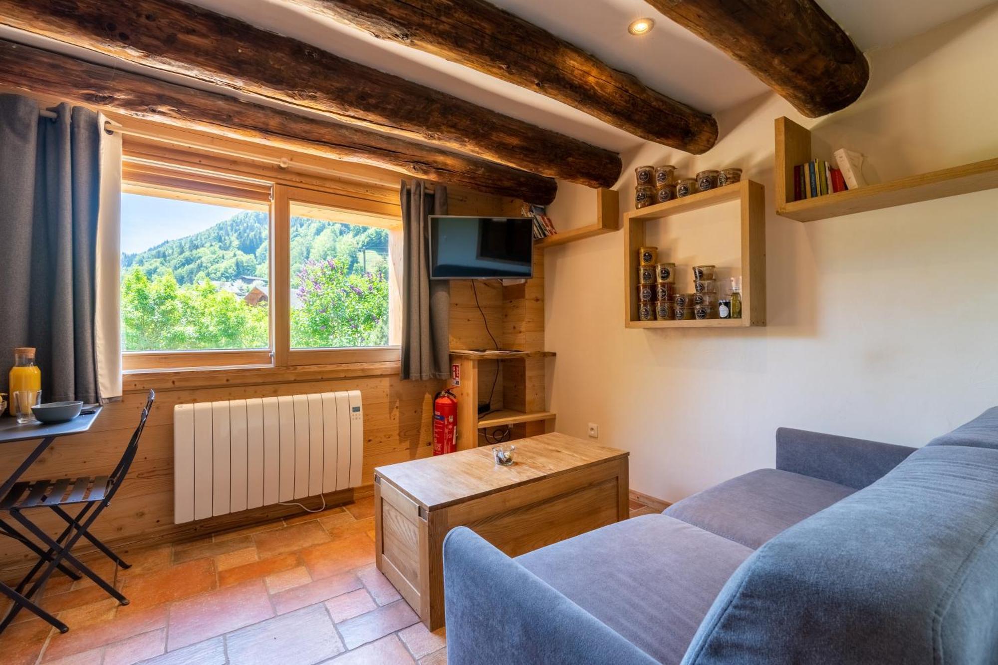 Chalet D'En O Les Clefs الغرفة الصورة