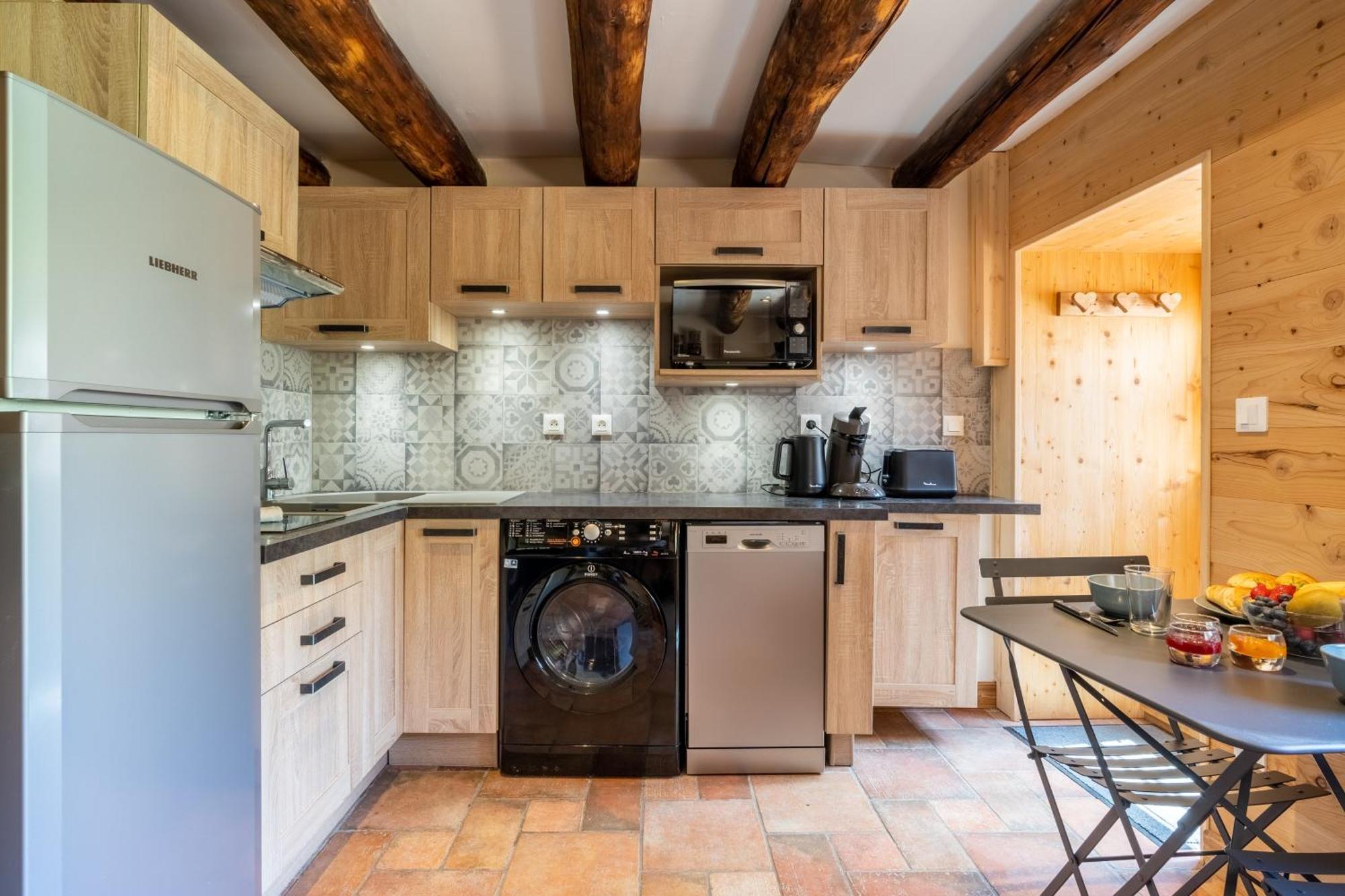 Chalet D'En O Les Clefs الغرفة الصورة